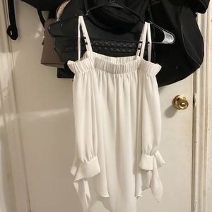 White Long Sleeve Blouse